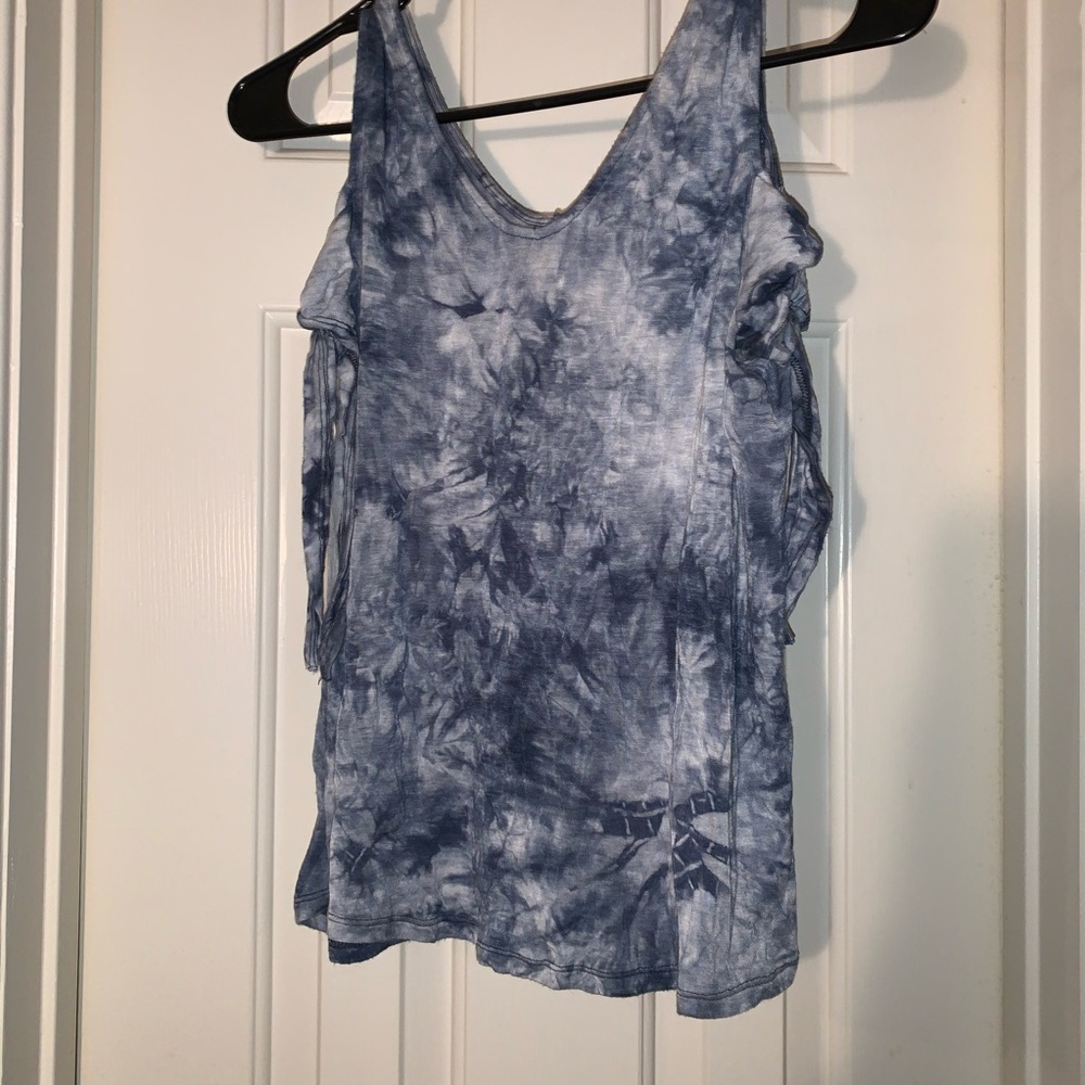Blue Tie Die Tee